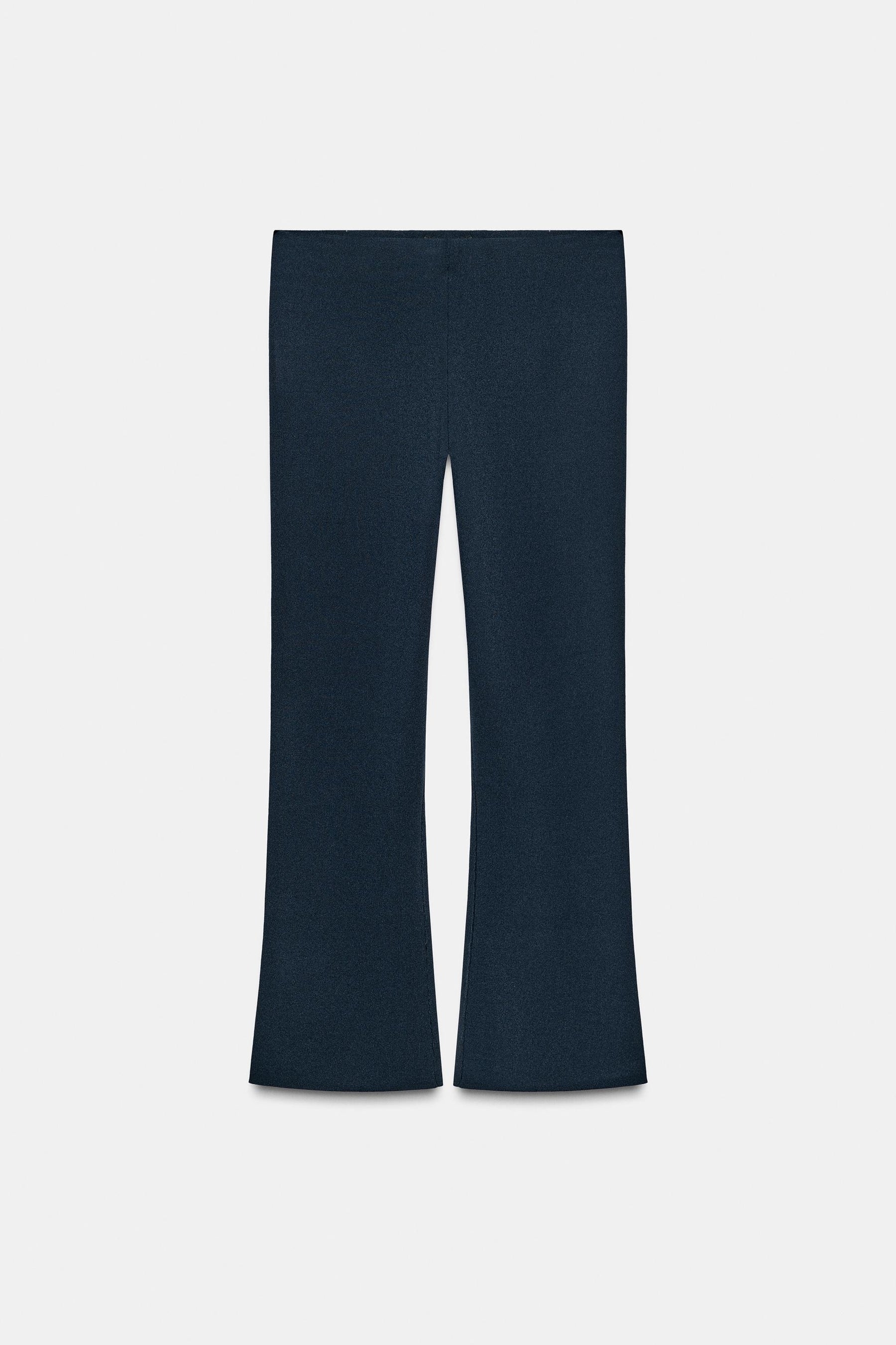 STRAIGHT FIT KNIT TROUSERS - Image 6
