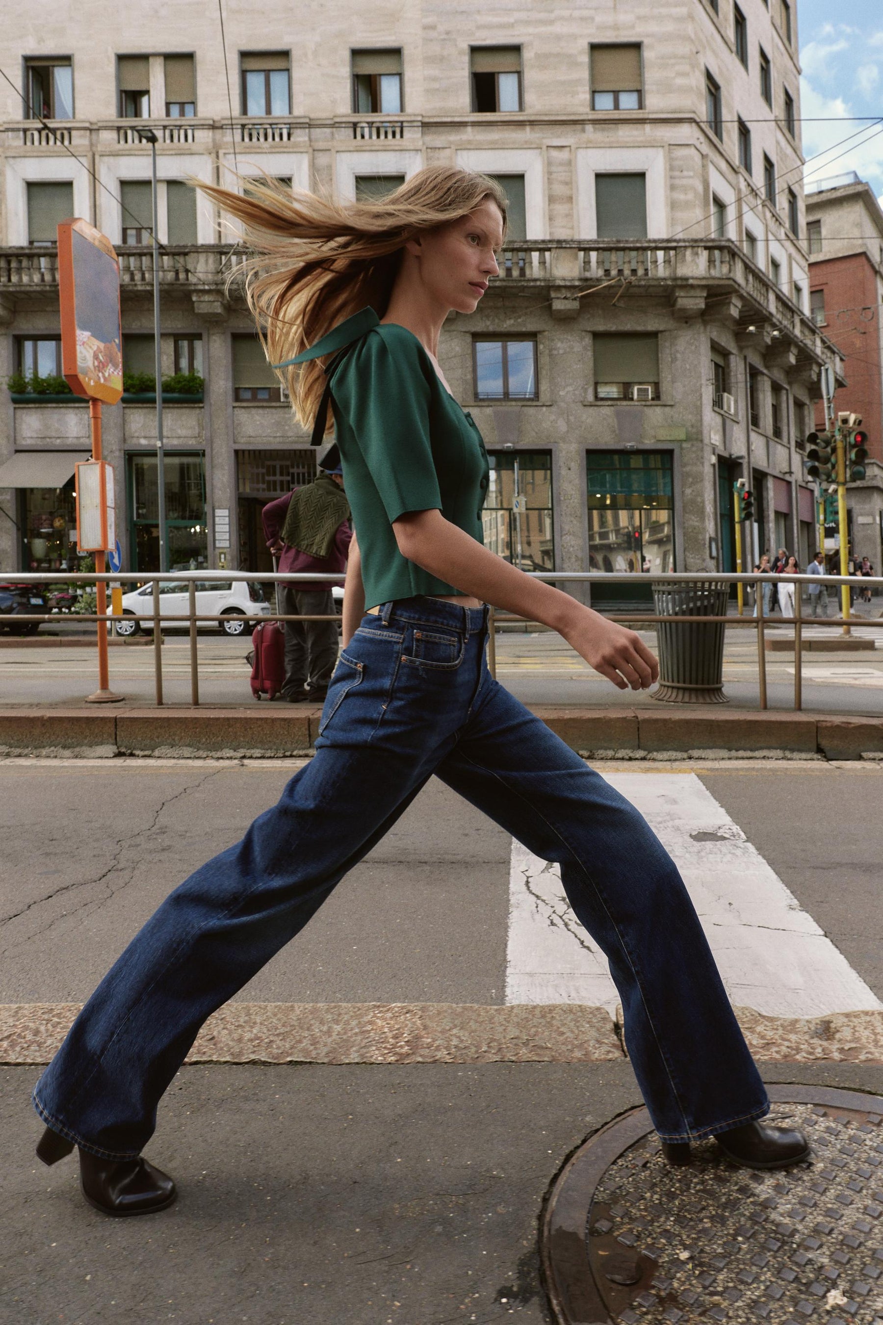 Cardigan mit Schulterbändern