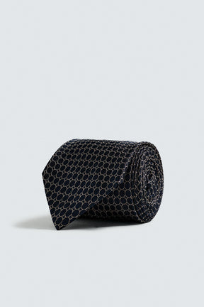 100% SILK JACQUARD TIE - Image 2