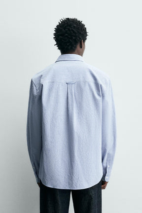 Striped Wrinkle Shirt