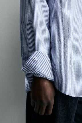Striped Wrinkle Shirt