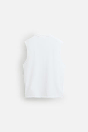 IRREGULAR KNIT TANK TOP - Image 7