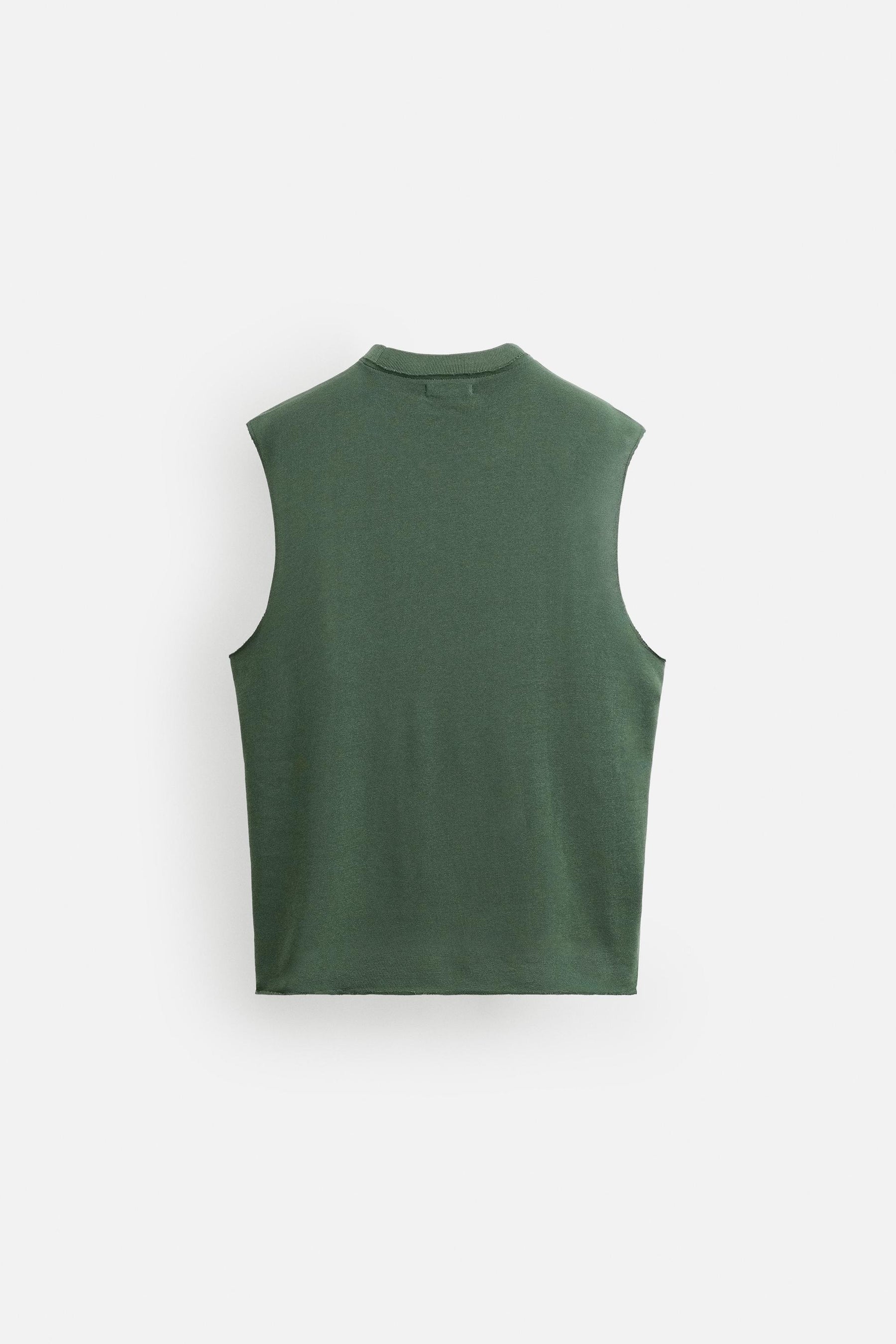 IRREGULAR KNIT TANK TOP - Image 7