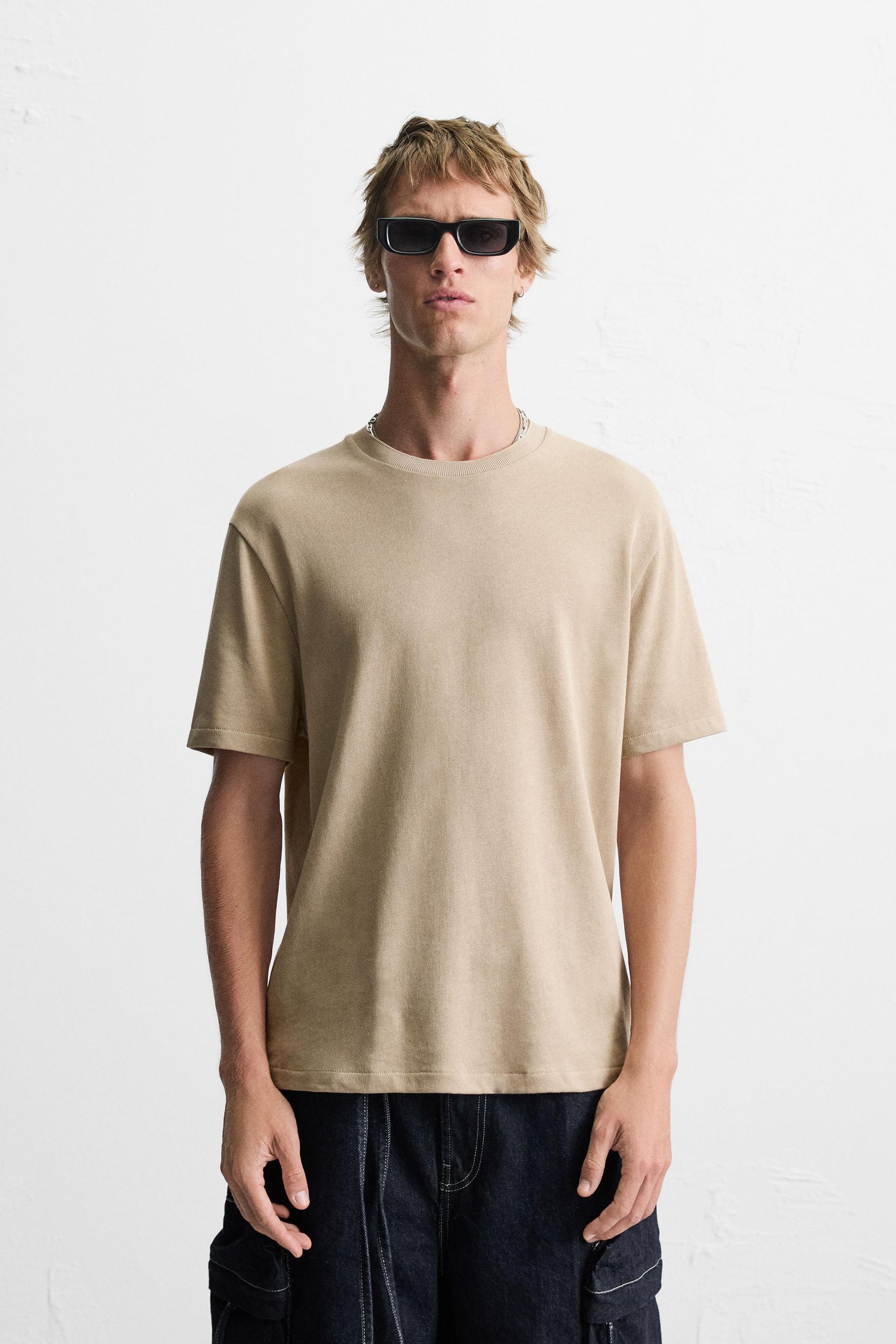 REGULAR FIT KNIT T-SHIRT - Image 2