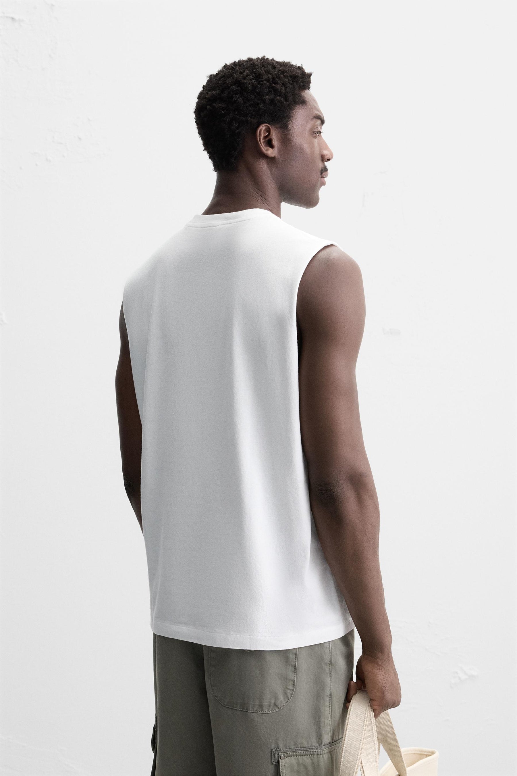 COTTON TANK T-SHIRT - Image 3