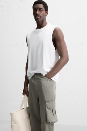 COTTON TANK T-SHIRT - Image 5