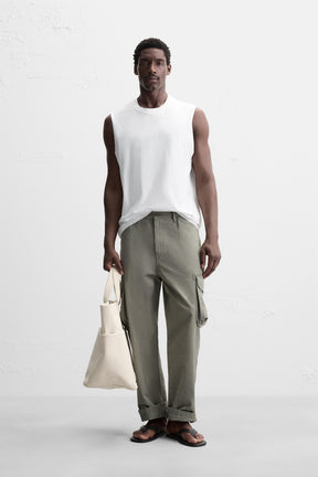 COTTON TANK T-SHIRT - Image 1