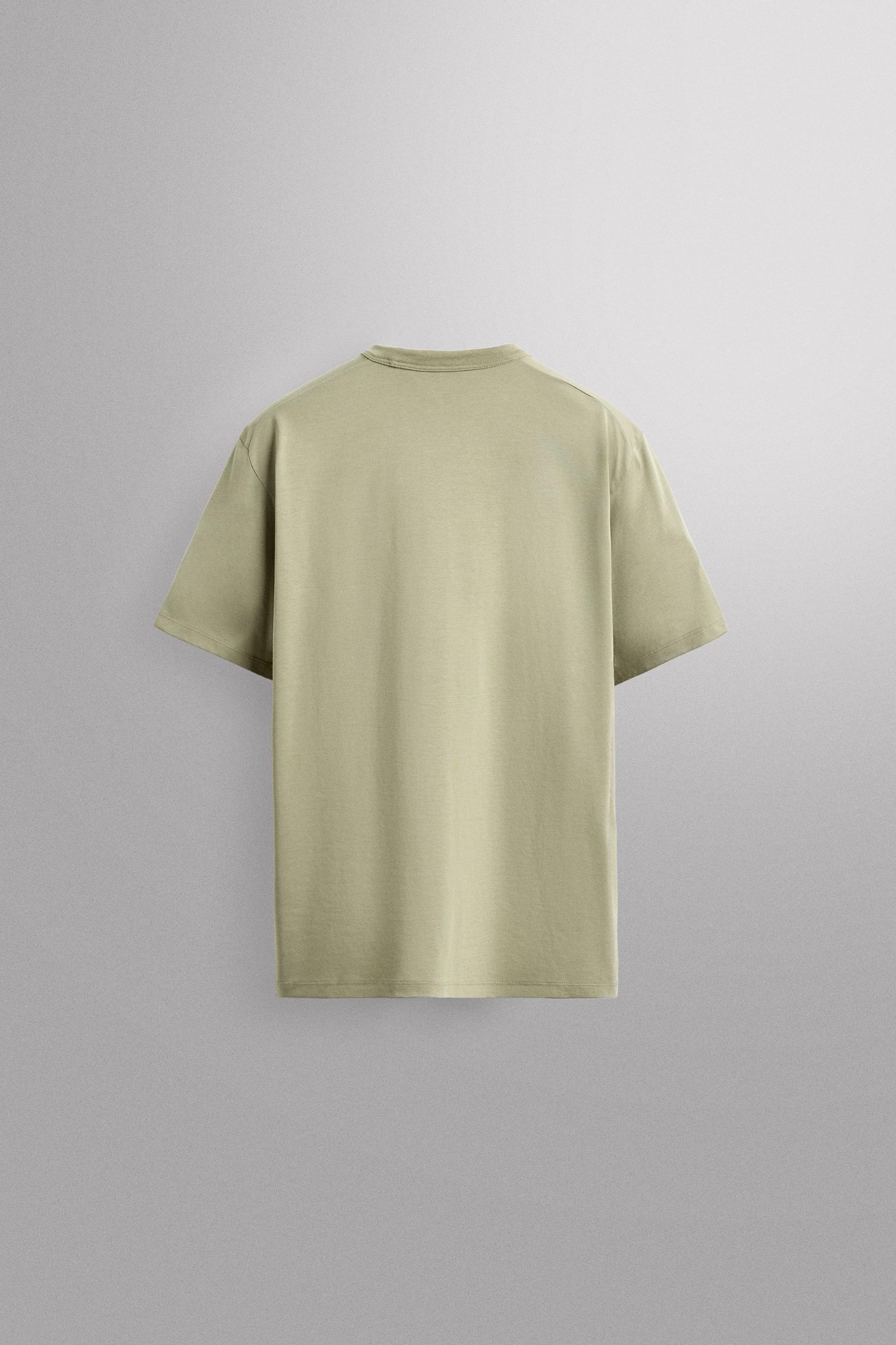 COTTON BLEND TECHNICAL T-SHIRT - Image 8