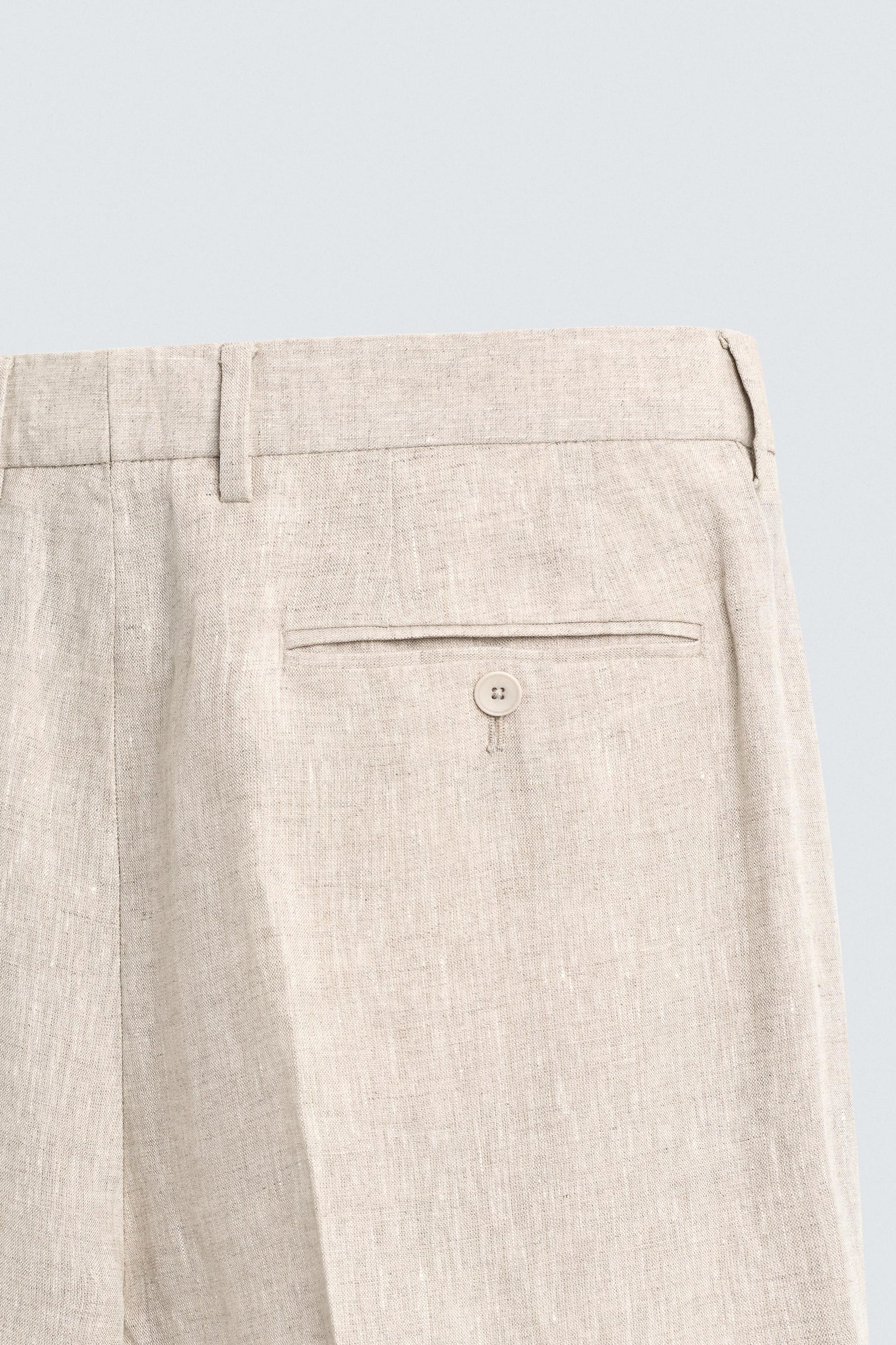 100% Linen Trousers