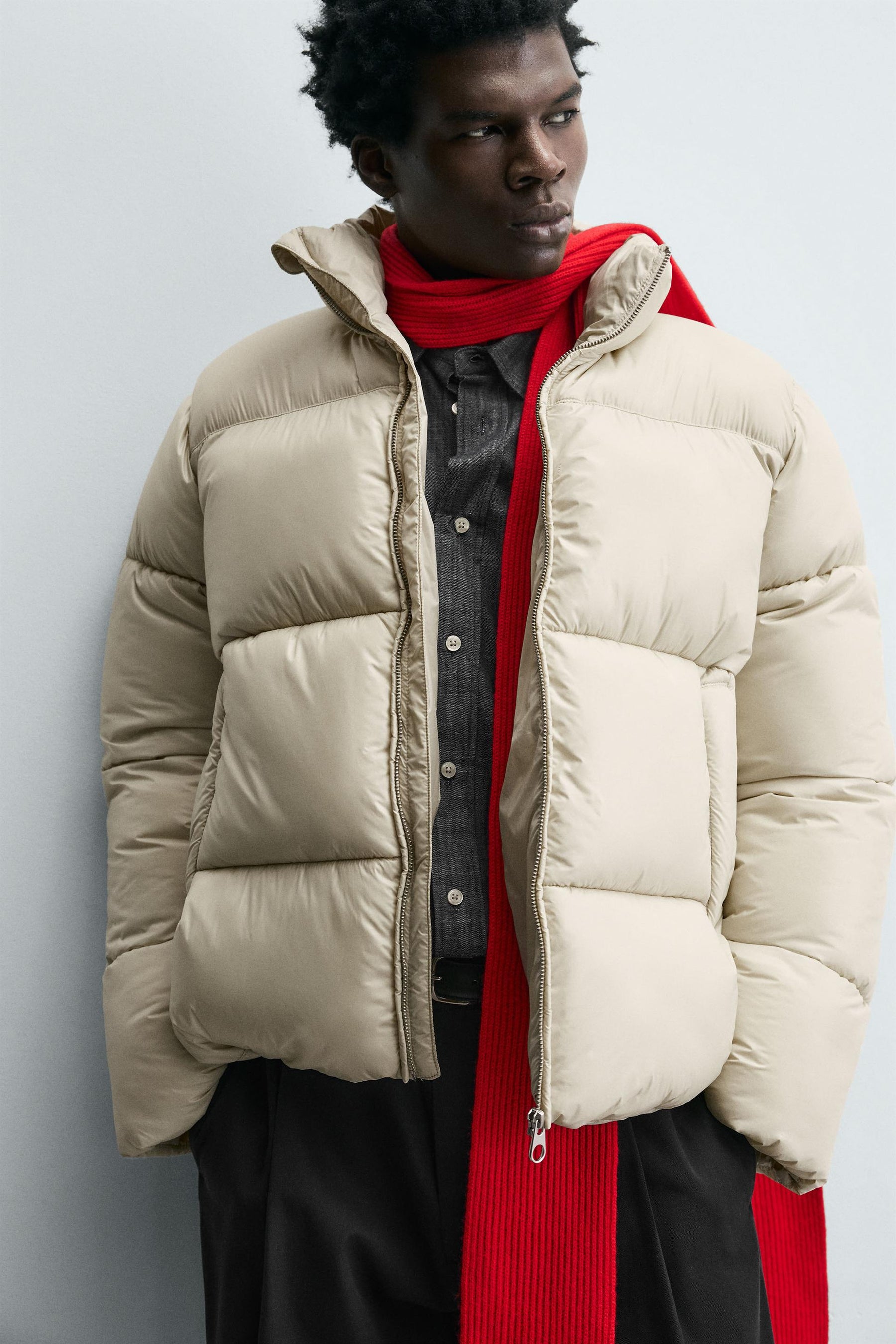 WATER-REPELLENT QUILTED JACKET - Image 5