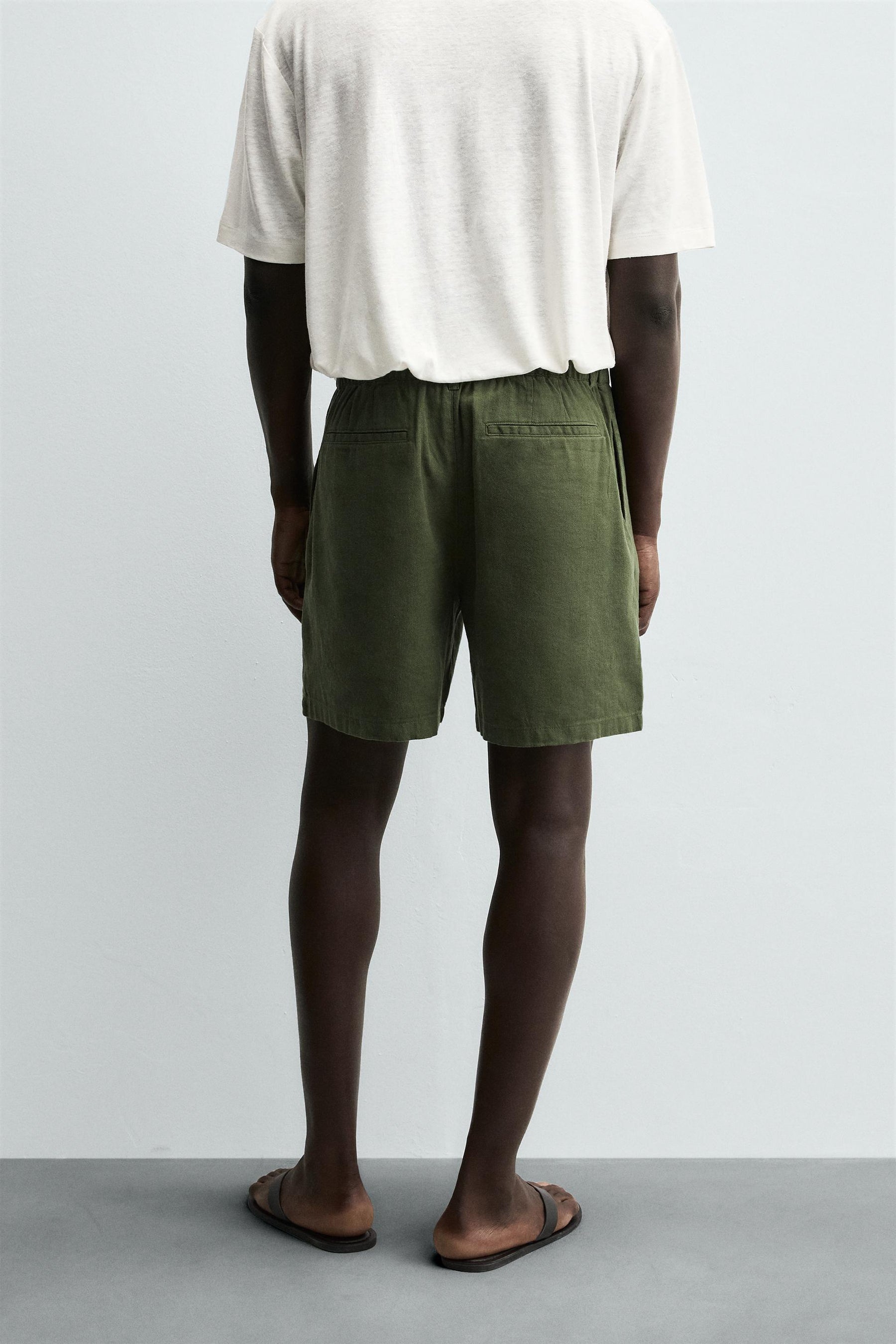 BERMUDA SHORTS LINEN BLEND - Image 3