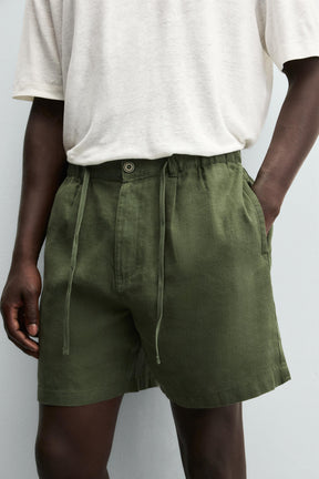 BERMUDA SHORTS LINEN BLEND - Image 5