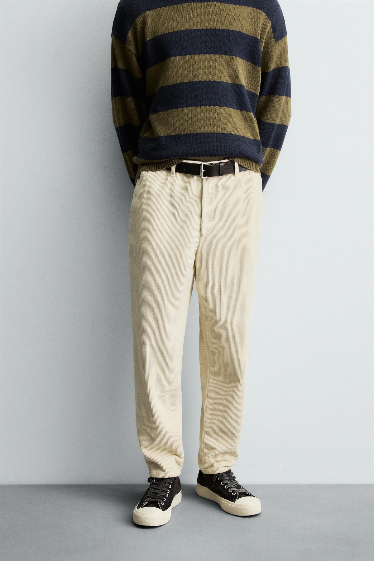 CARROT FIT CORDUROY TROUSERS - Image 2
