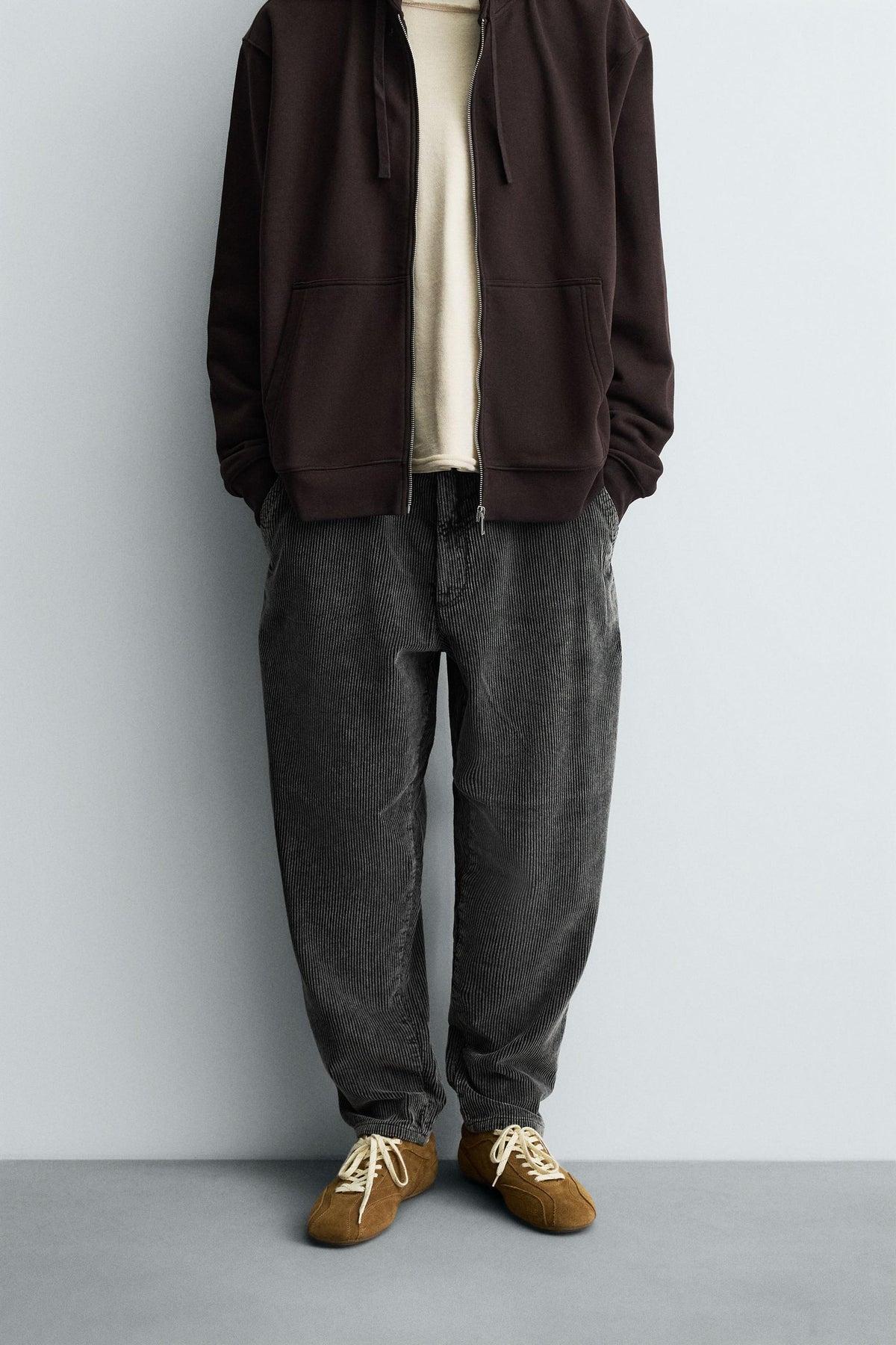 CARROT FIT CORDUROY TROUSERS - Image 2