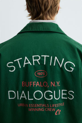 EMBROIDERED ZIP-UP JACKET - Image 5