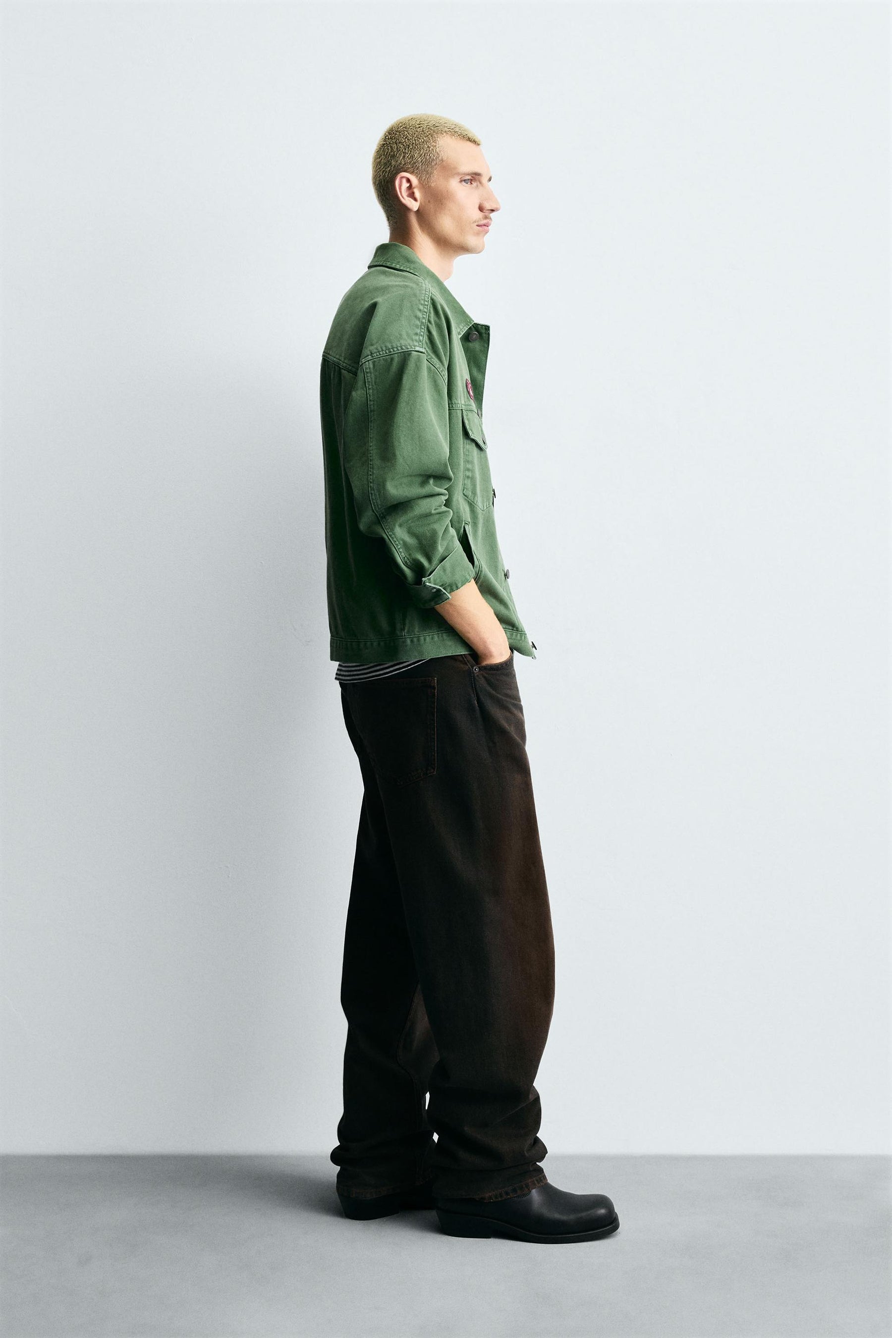 WASHED PATCH JACKET - Image 4