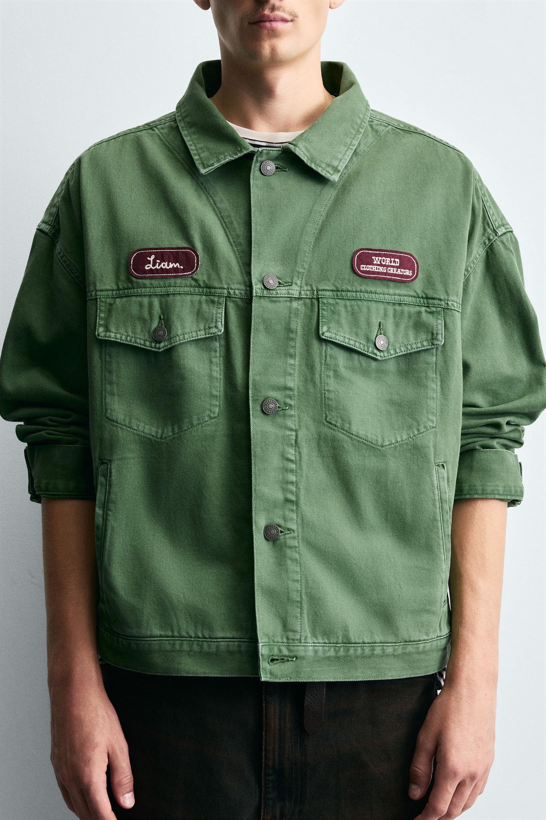WASHED PATCH JACKET - Image 5