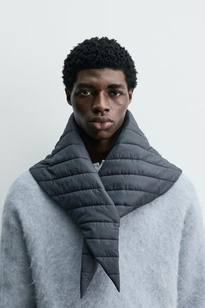 QUILTED TRIANGULAR BANDANA - Image 1