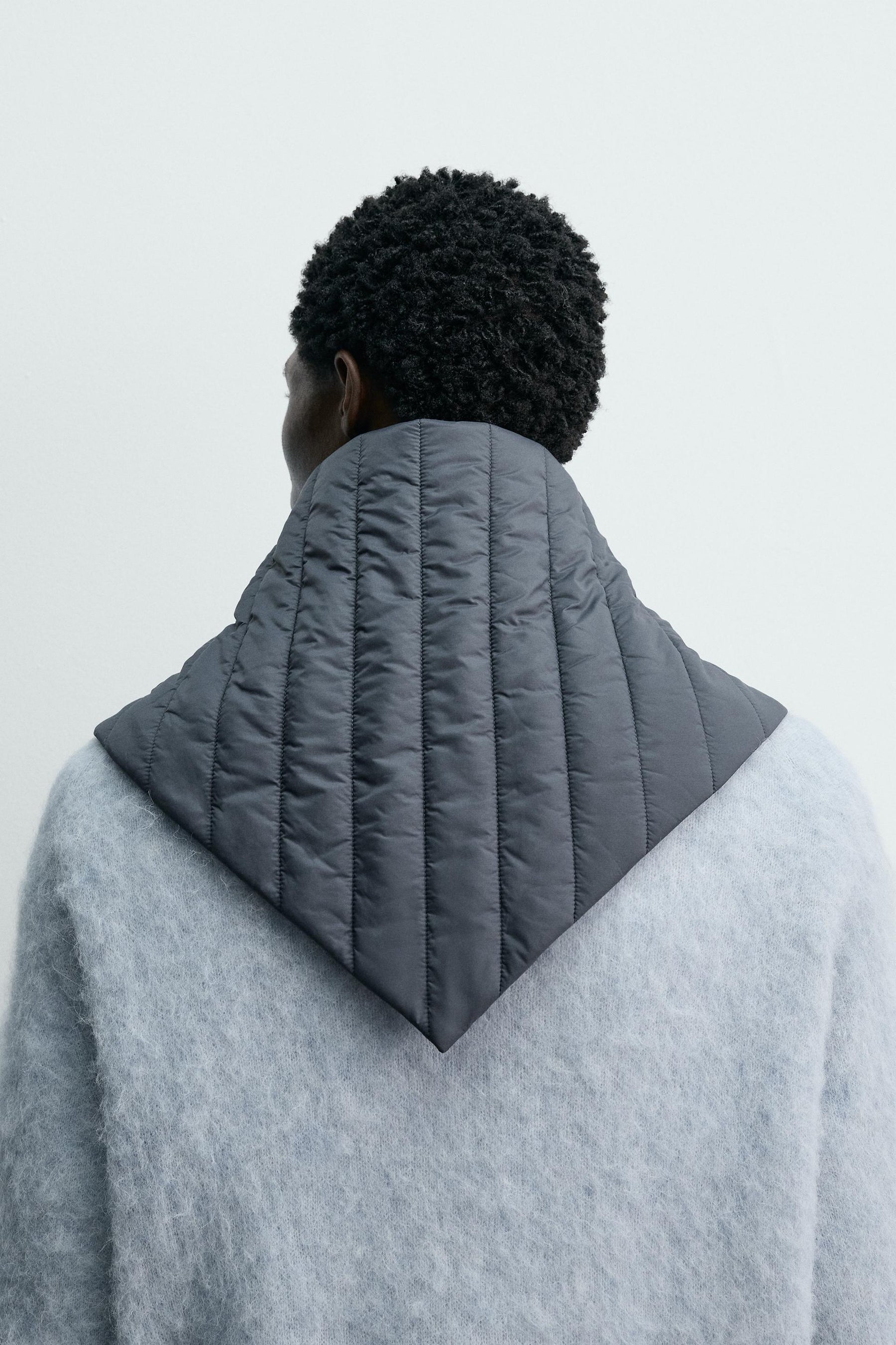 QUILTED TRIANGULAR BANDANA - Image 3