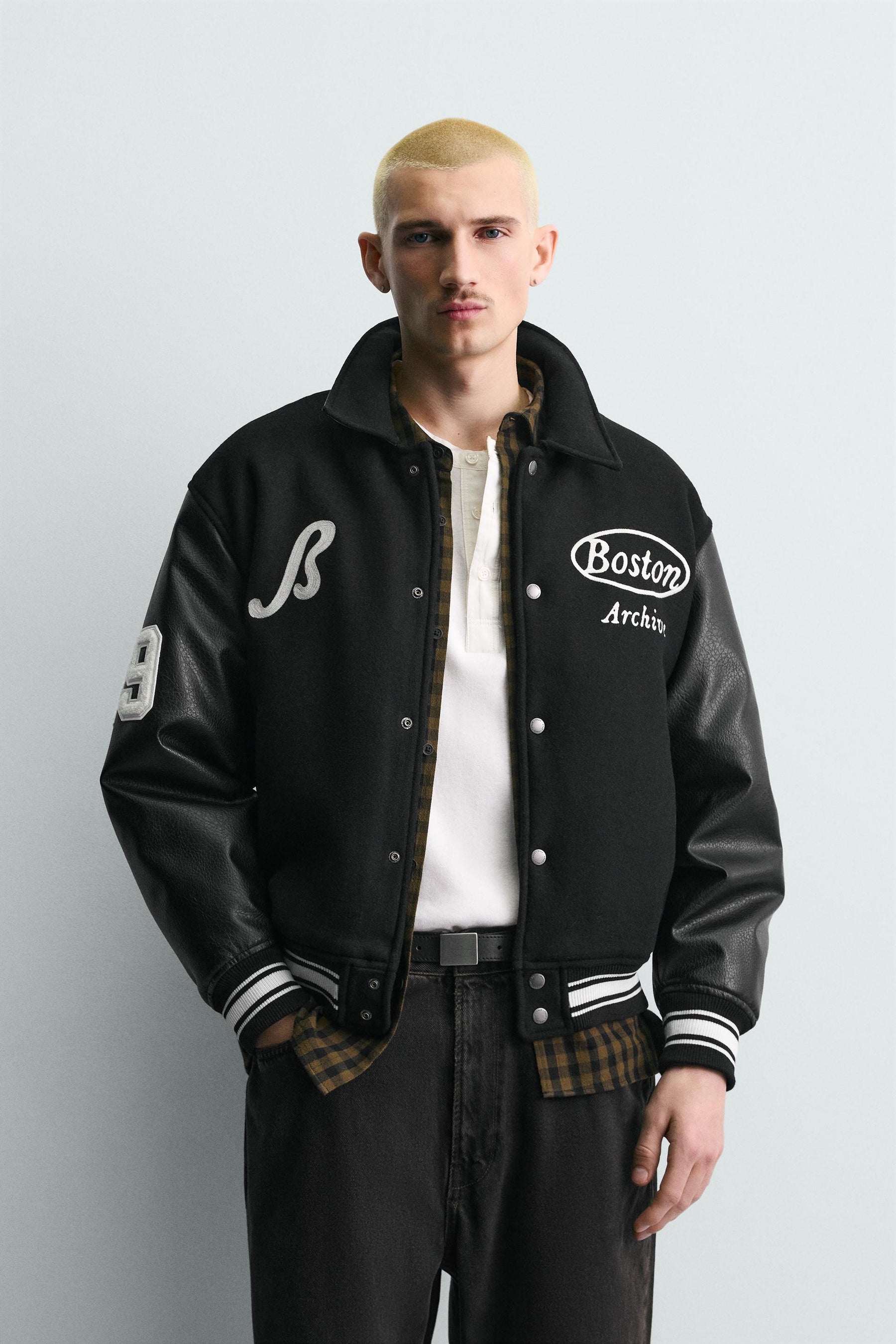 Embroidered Bomber Jacket