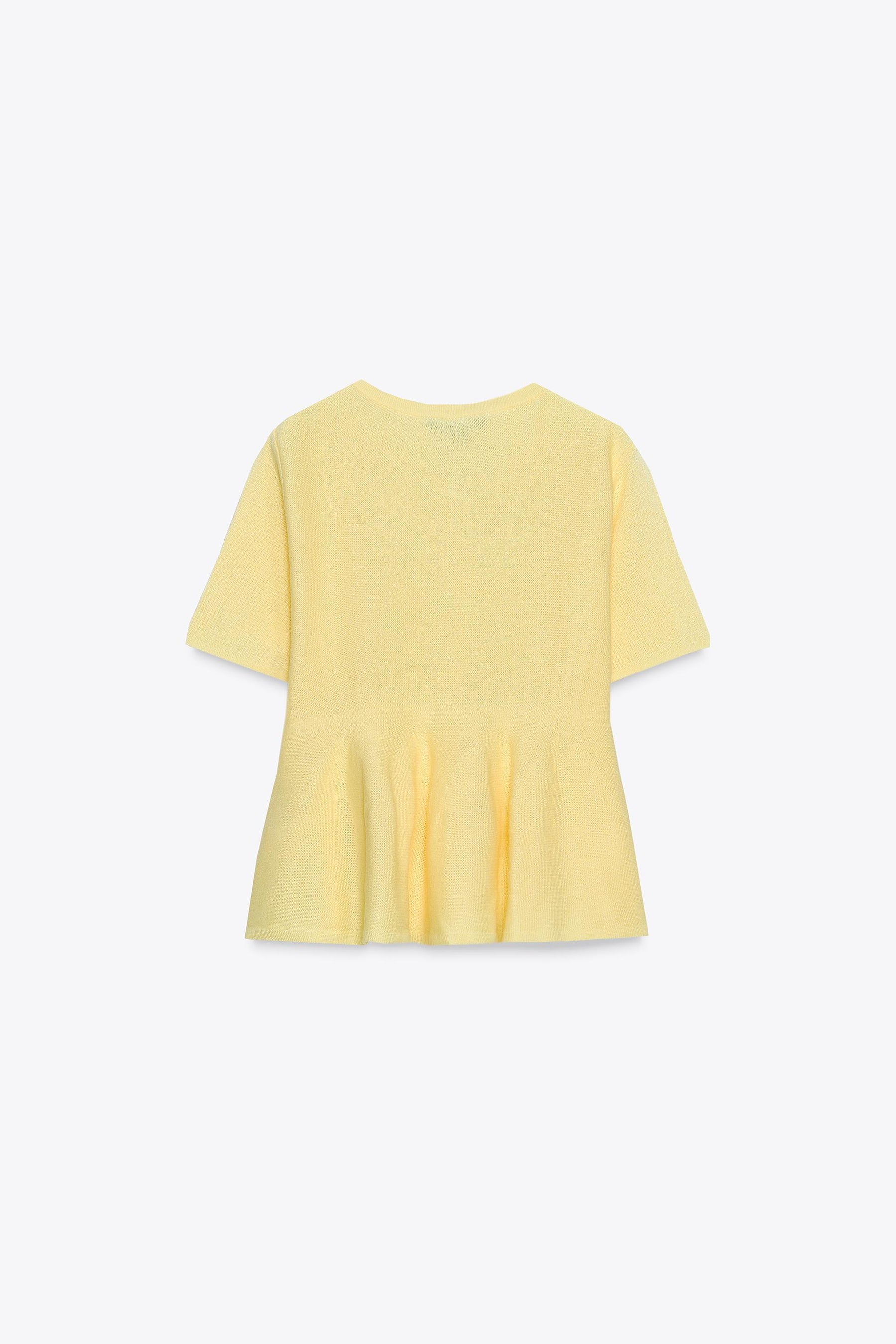 PEPLUM CARDIGAN - Image 4