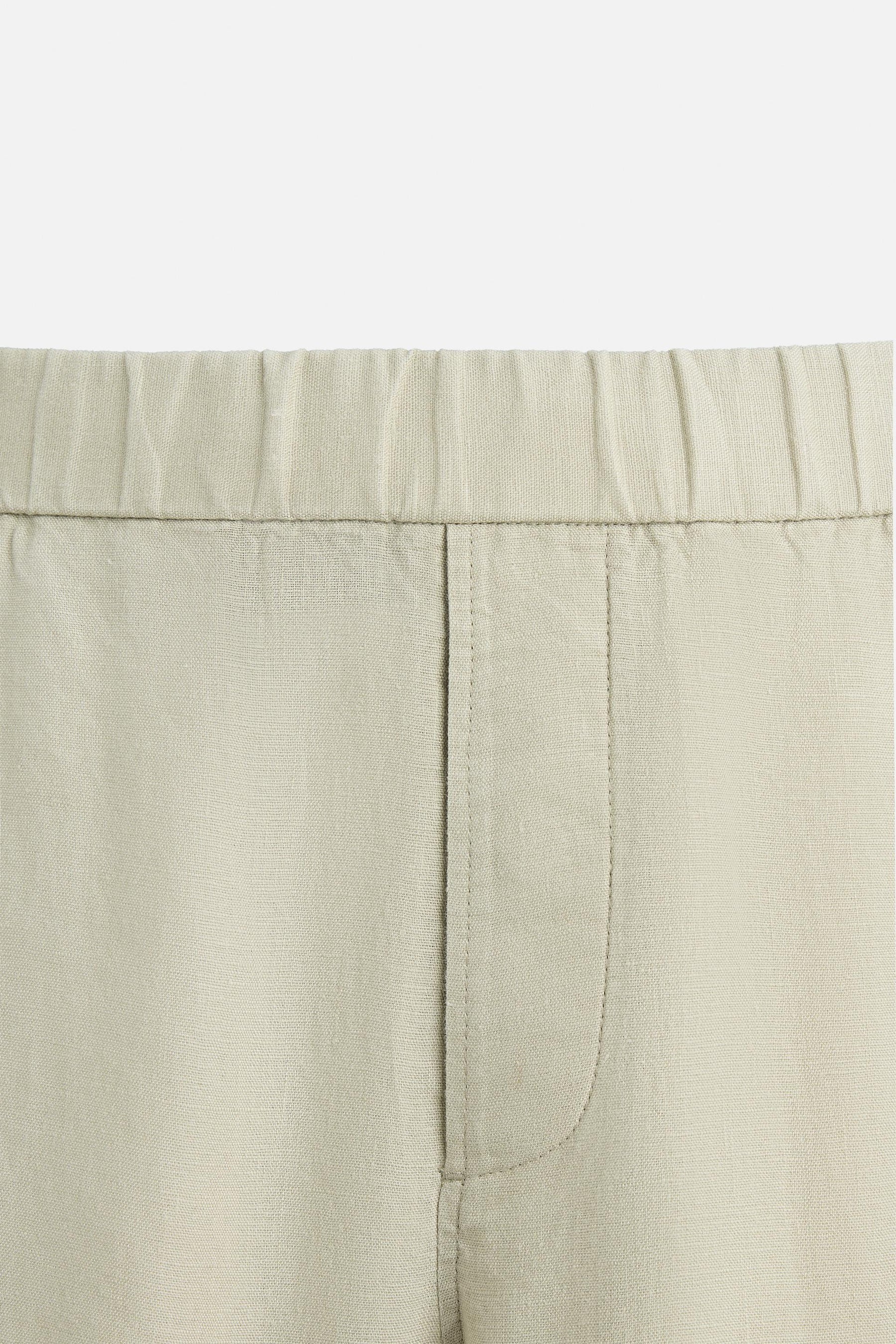 100% LINEN TROUSERS - Image 9