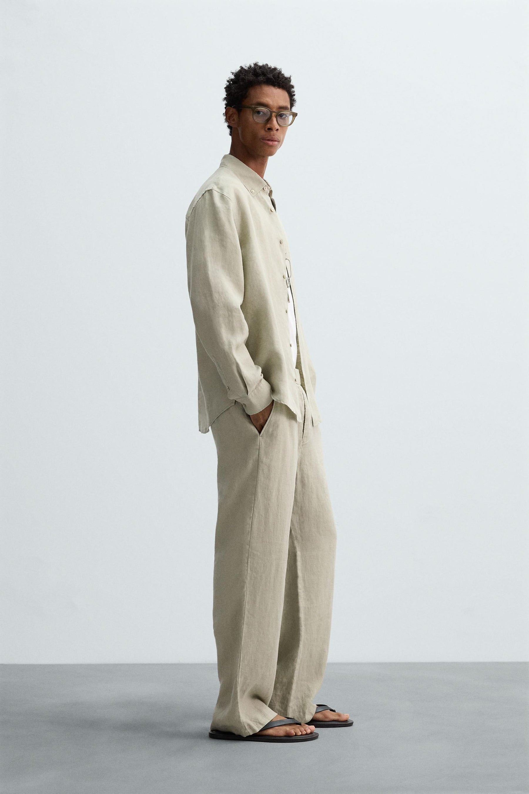 100% LINEN SHIRT - Image 4