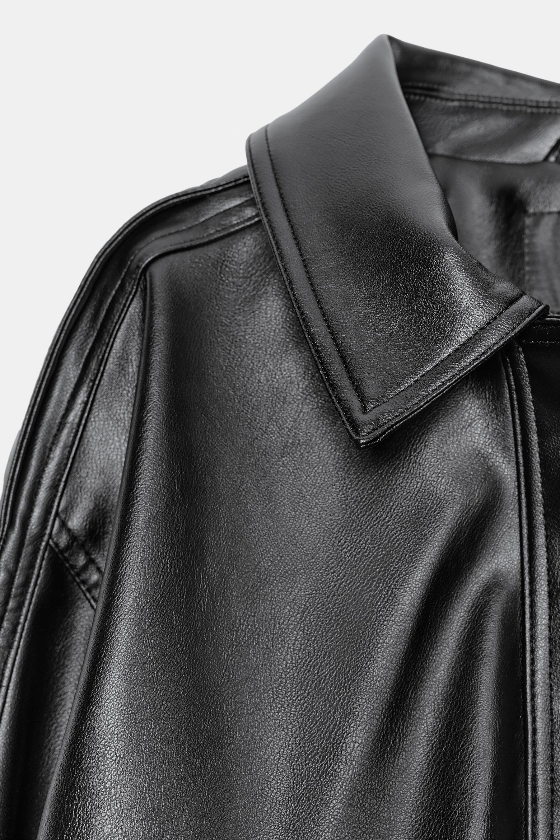 Jacke mit Kunstpelzkragen