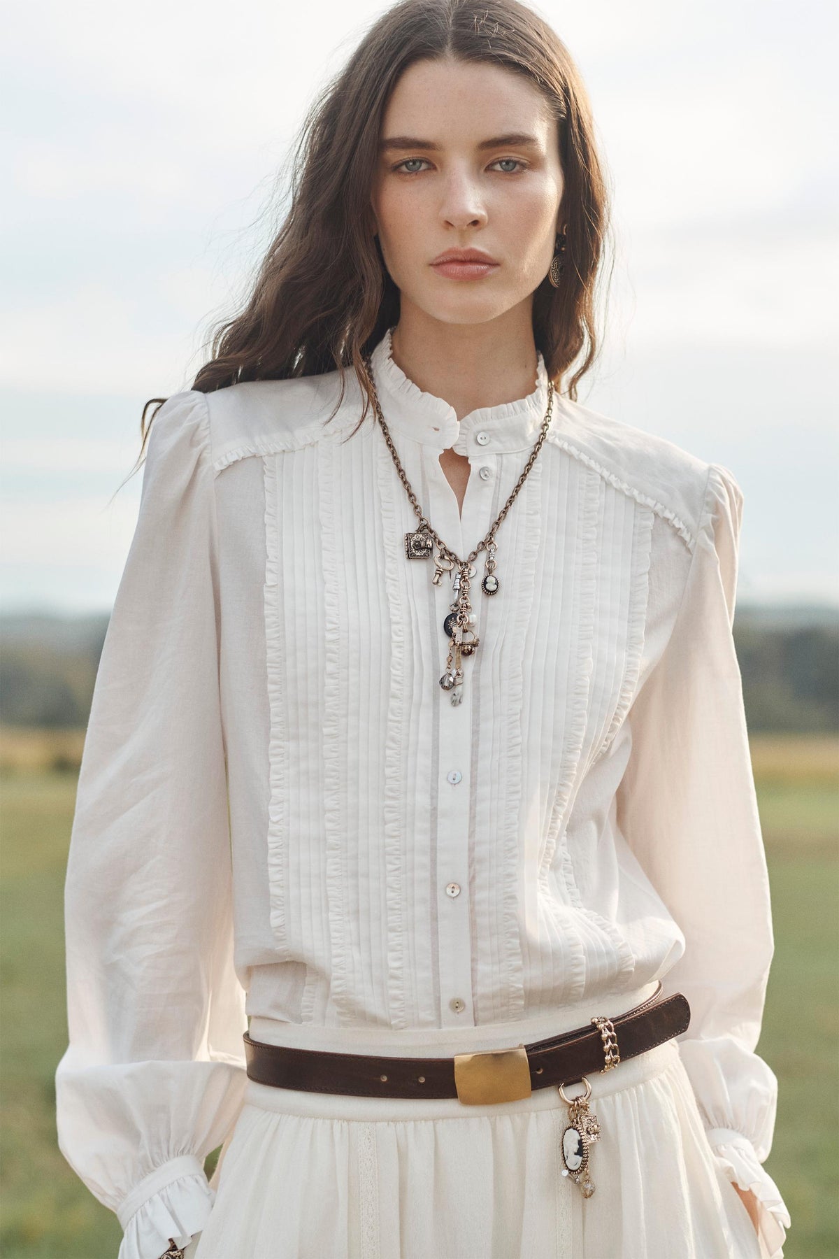 Plissiertes Hemd in limitierter Auflage