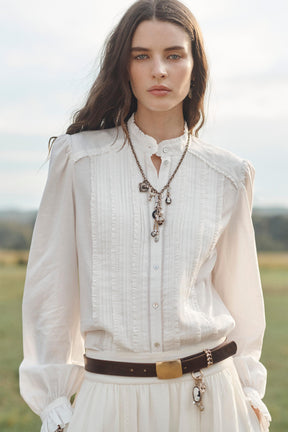 Plissiertes Hemd in limitierter Auflage