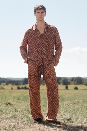 100% SILK PRINTED SHIRT LIMITED EDITION - Image 1