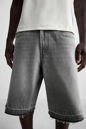 BAGGY FIT DENIM BERMUDA SHORTS - Image 5