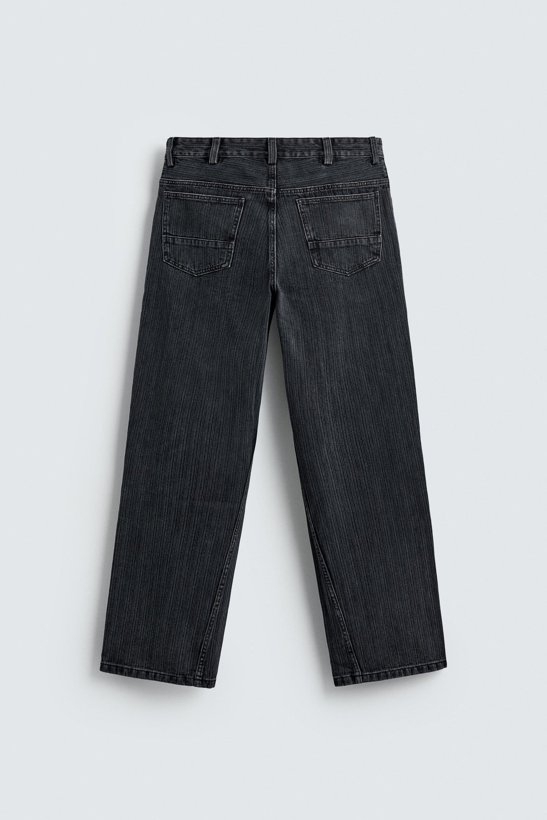 TEXTURED STRIPE JEANS - Image 8