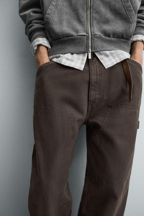 RELAXED FIT CARPENTER POCKET TROUSERS - Image 6