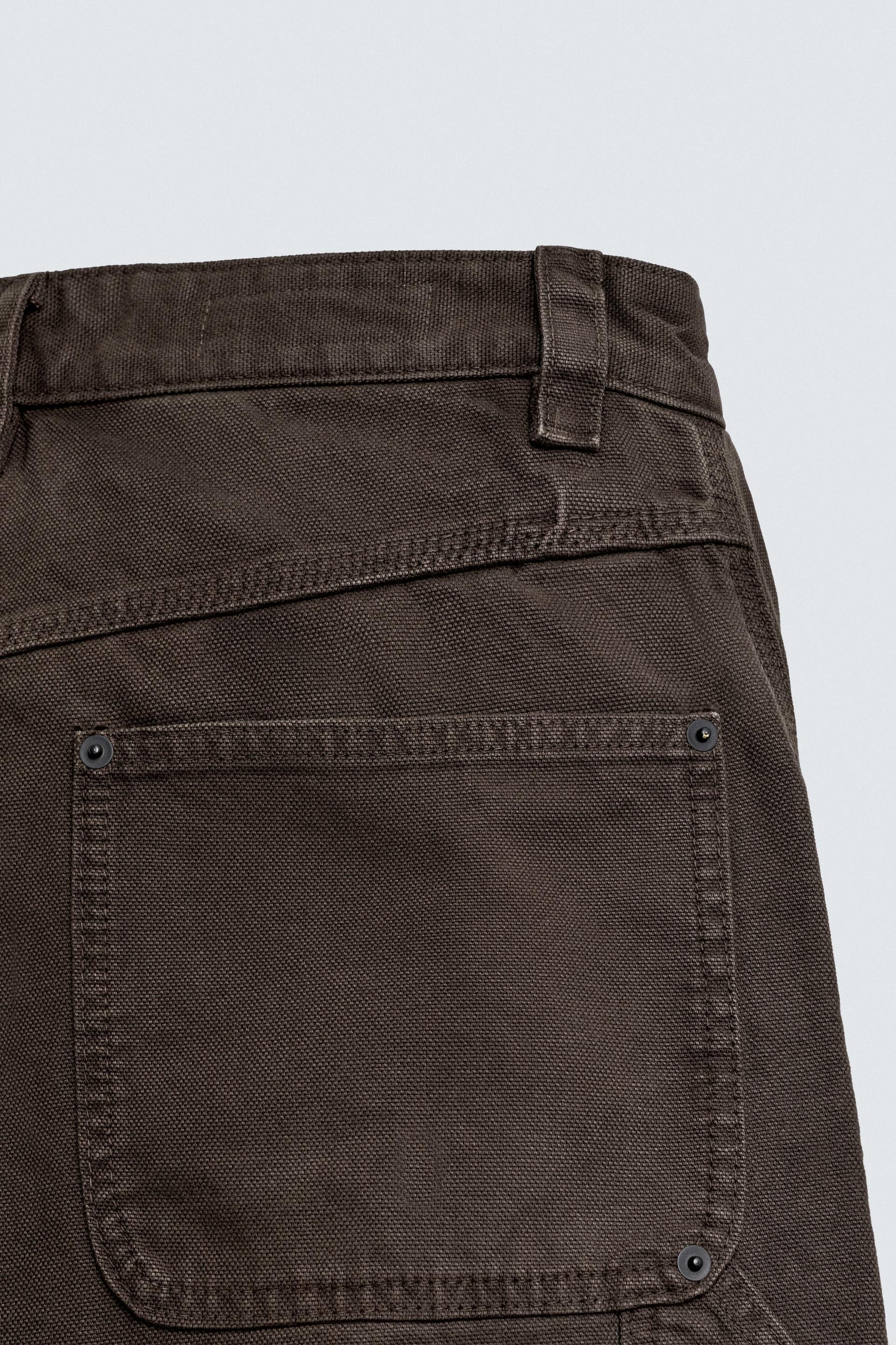 RELAXED FIT CARPENTER POCKET TROUSERS - Image 9