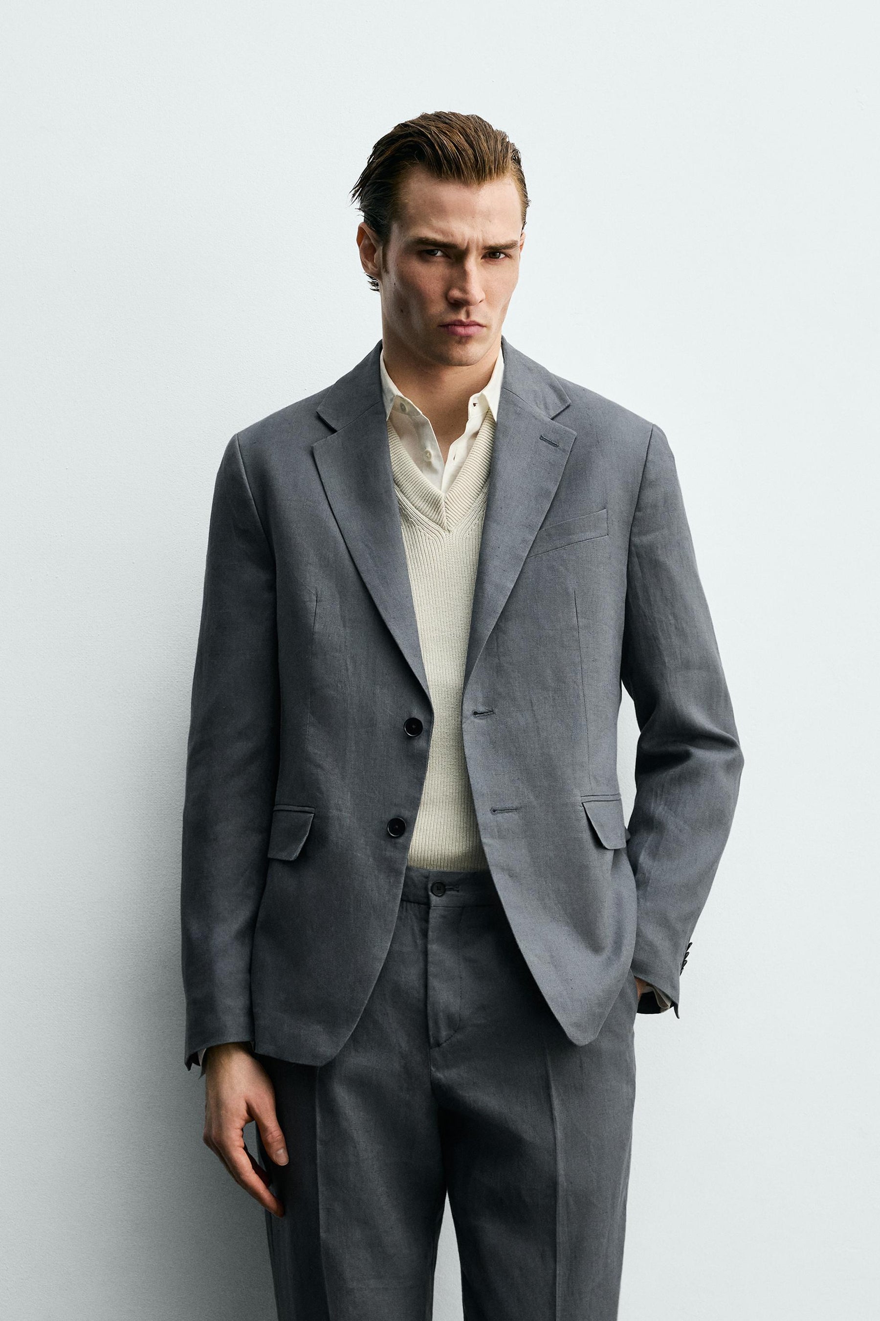 Linen Suit Jacket