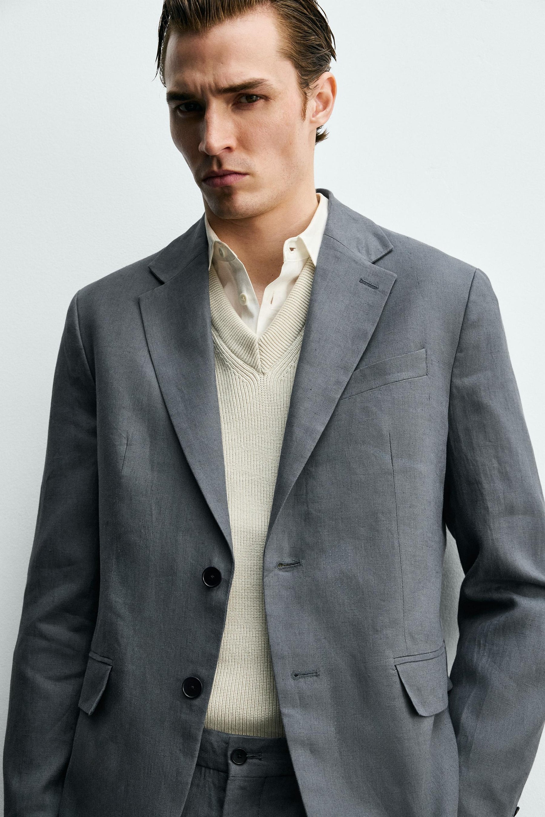 Linen Suit Jacket