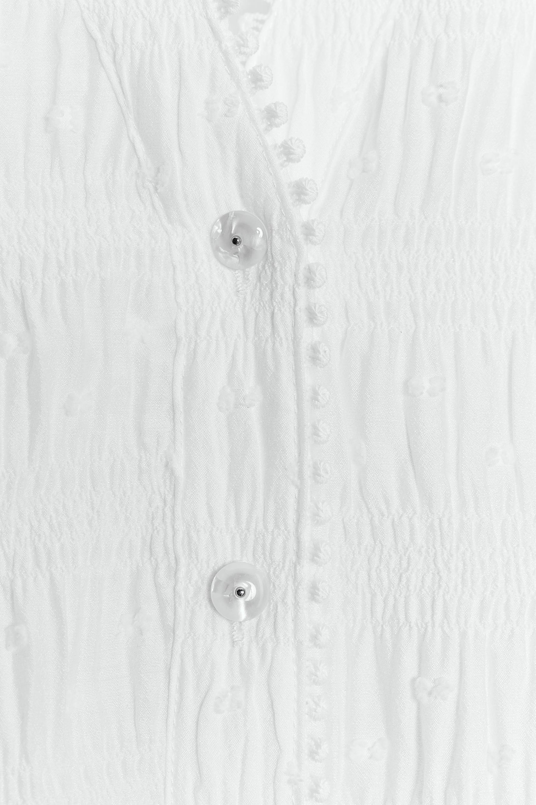 Bluse mit Spitzenbesatz