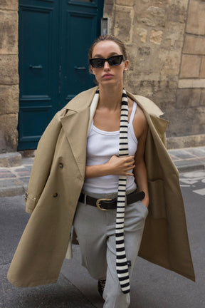 Schmal geschnittene Hose mit