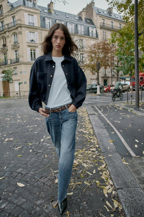 SHORT BALLOON BOMBER JACKET - Image 1