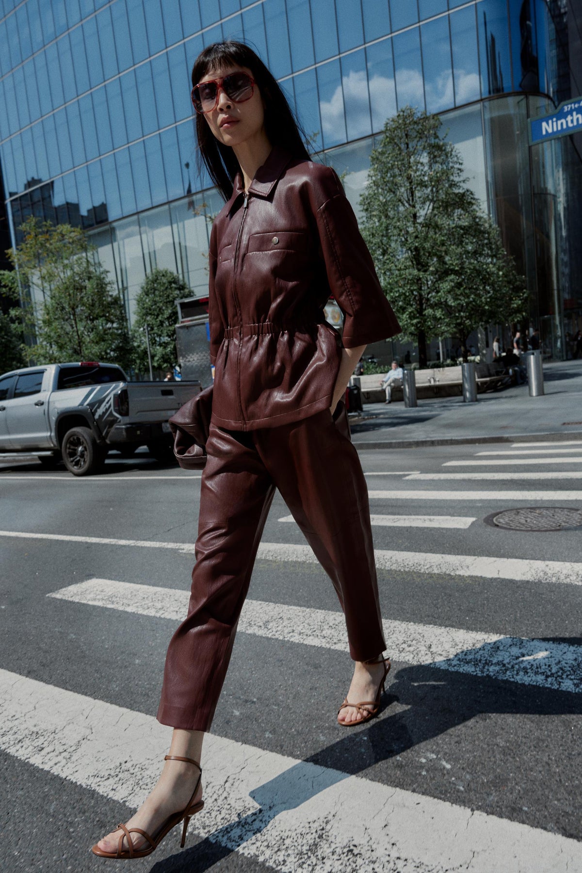 FAUX LEATHER JACKET - Image 1