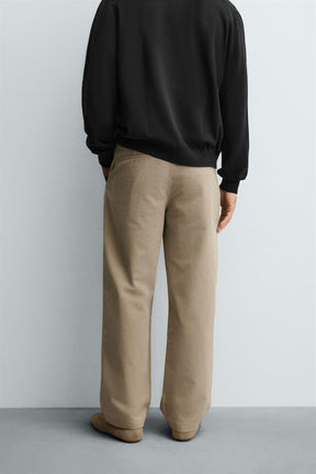 STRAIGHT-LEG CHINO TROUSERS - Image 3