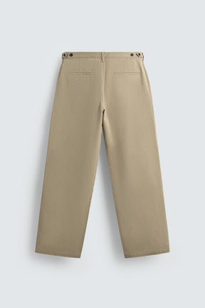 STRAIGHT-LEG CHINO TROUSERS - Image 8