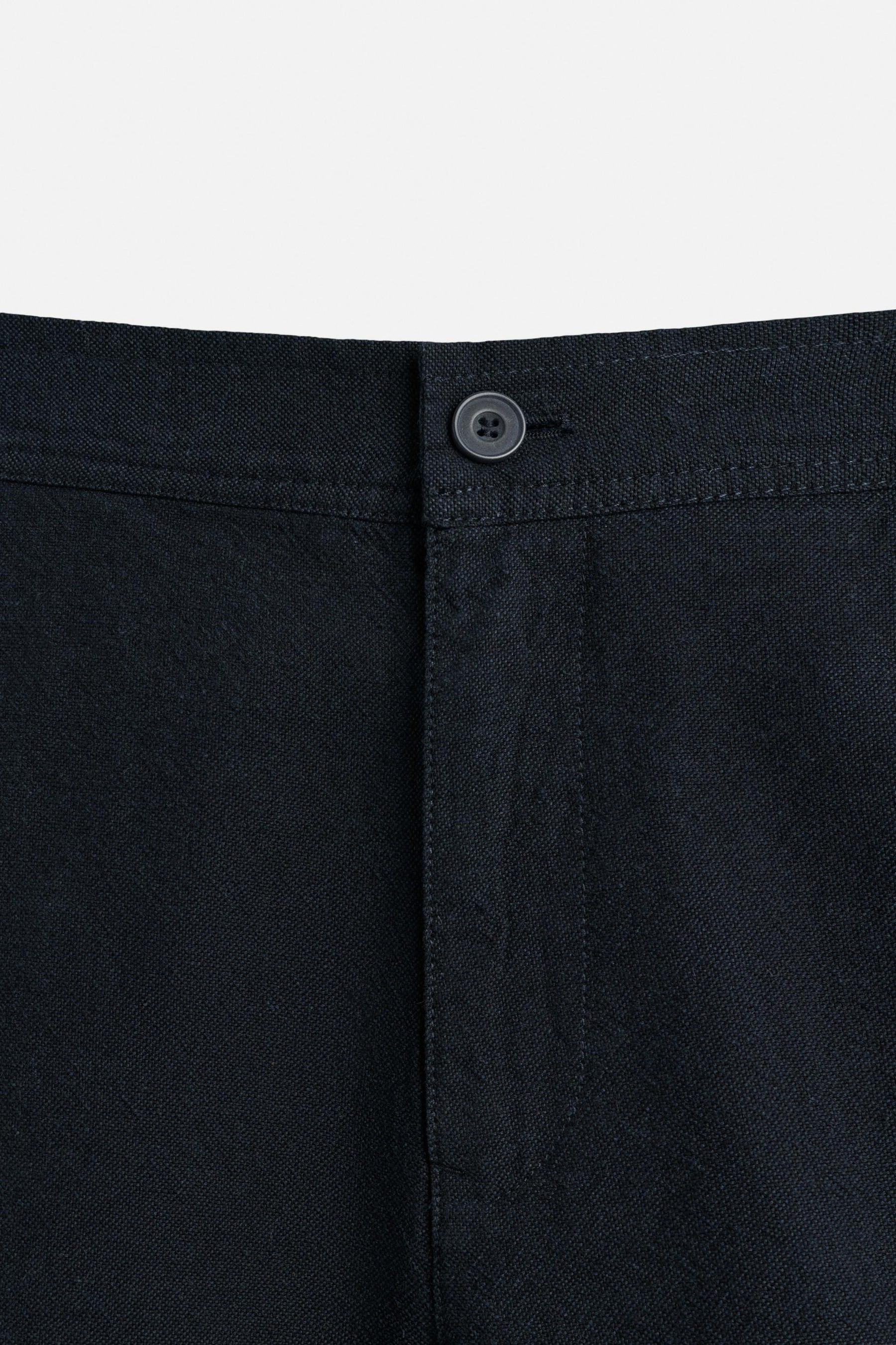 COTTON/LINEN BERMUDA SHORTS - Image 9