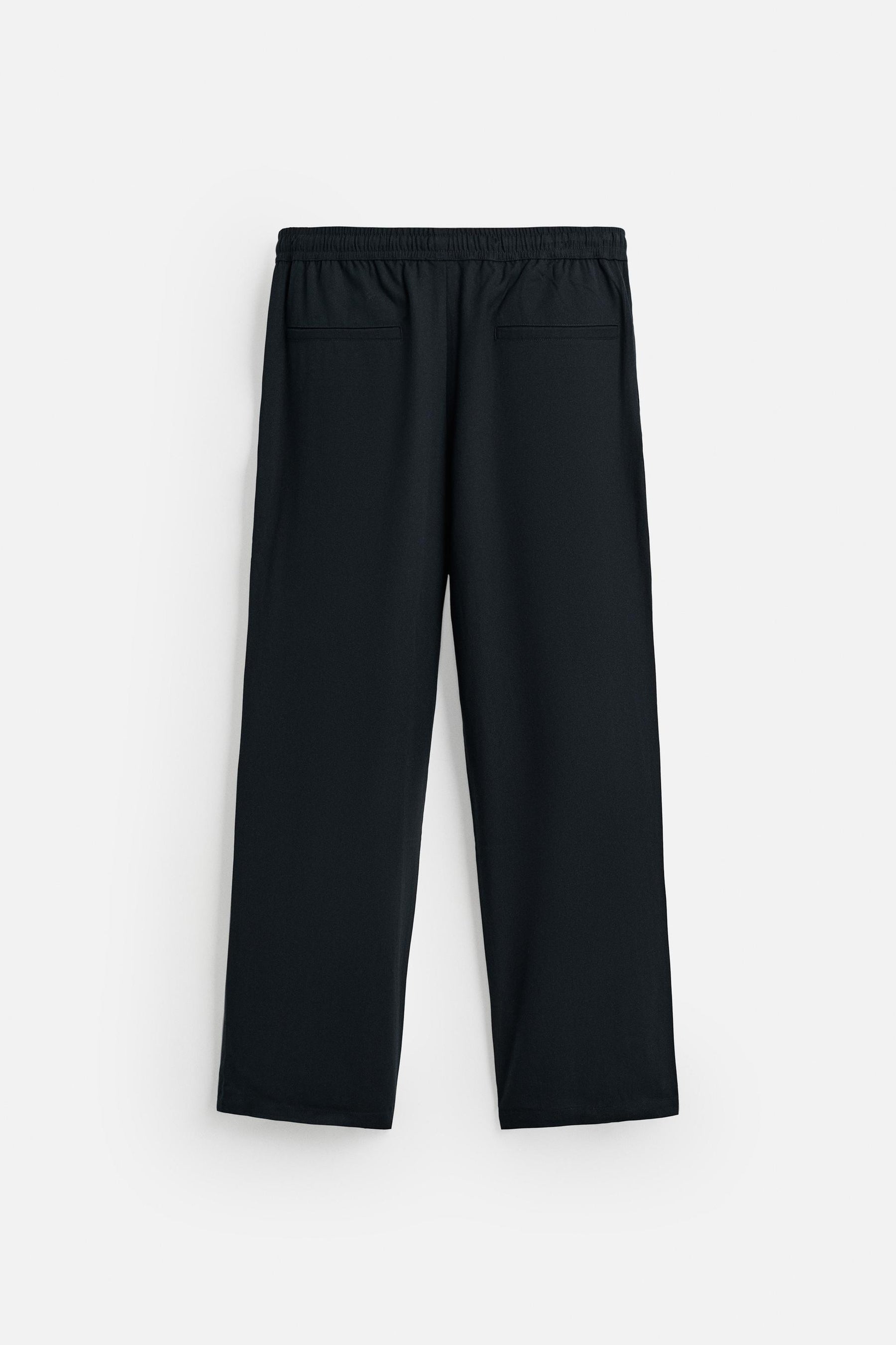RELAXED FIT LYOCELL TROUSERS - Image 8