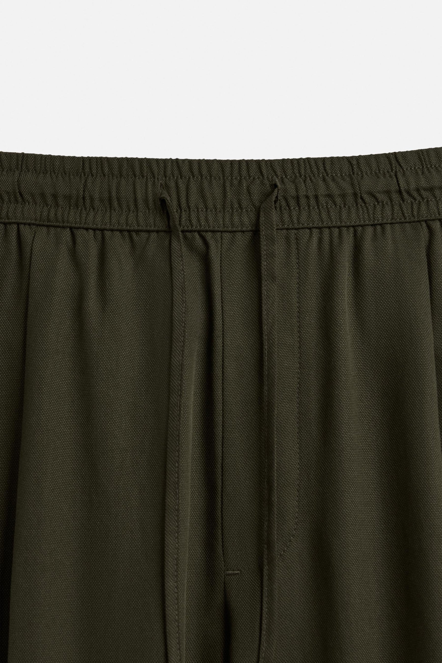 RELAXED FIT LYOCELL TROUSERS - Image 8