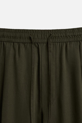 RELAXED FIT LYOCELL TROUSERS - Image 8
