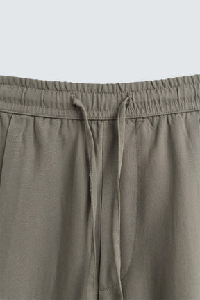 RELAXED FIT FLOWING TROUSERS - Image 8