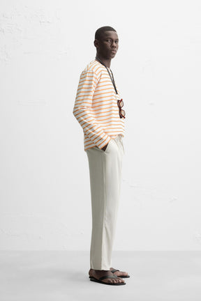 RELAXED FIT FLOWING TROUSERS - Image 4