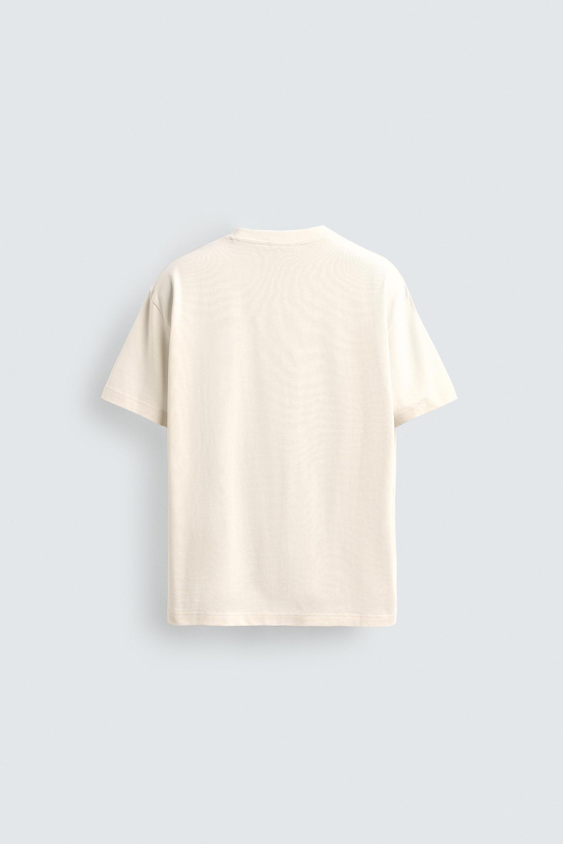 T-SHIRT WITH RAISED TEXT - Image 5